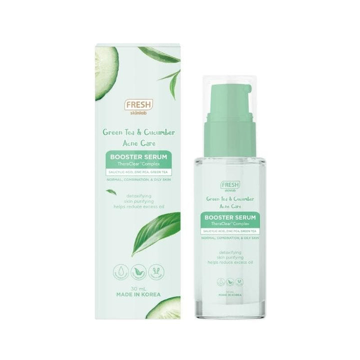 Fresh Skinlab Green Tea & Cucumber Acne Care - Booster Serum