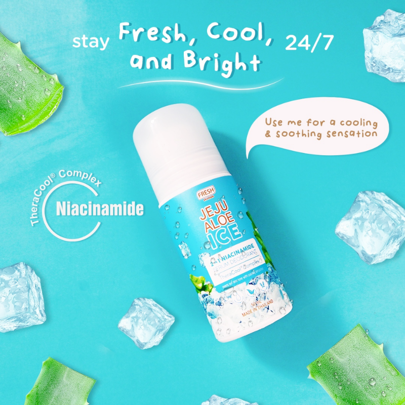 Fresh Philippines Jeju Aloe Ice 2 in 1 Niacinamide Serum Deodorant
