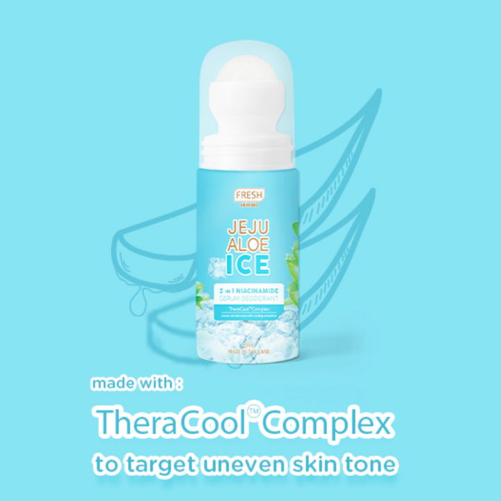 Fresh Philippines Jeju Aloe Ice 2 in 1 Niacinamide Serum Deodorant