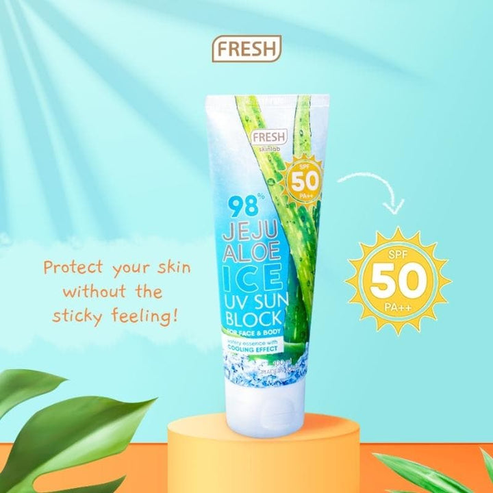 Fresh Philippines Jeju Aloe Ice UV Sun Block for Face and Body