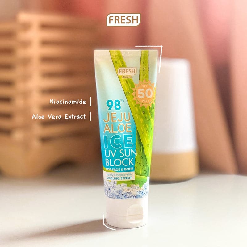 Fresh Philippines Jeju Aloe Ice UV Sun Block for Face and Body