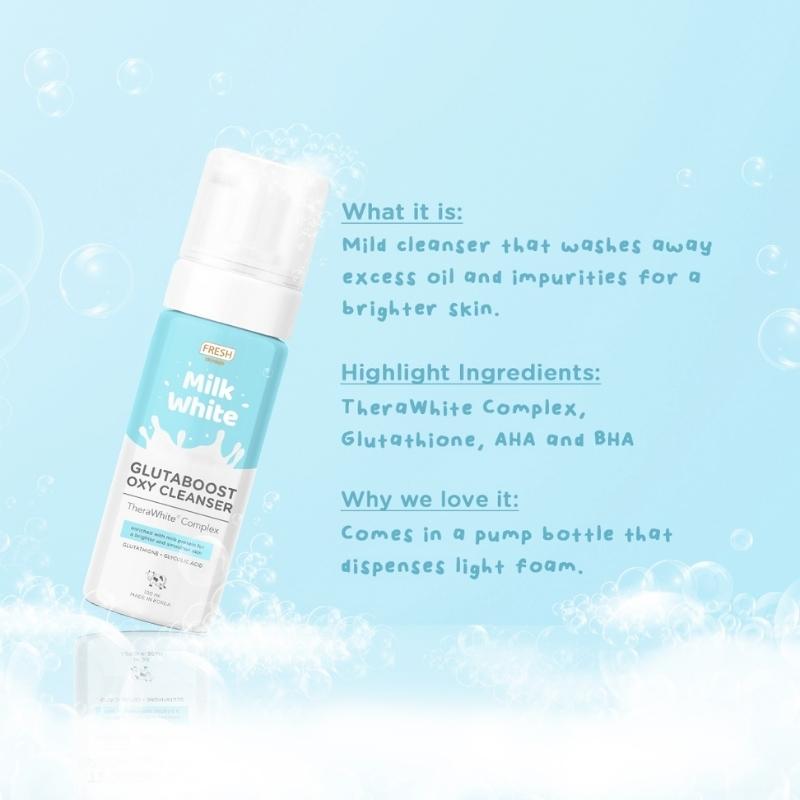 milk white glutathione Milk White Glutaboost Oxy Cleanser – PNY BEAUTY