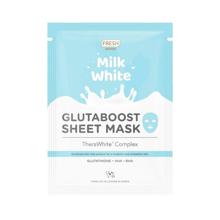 Fresh Skinlab Philippines Milk White Glutaboost Sheet Mask