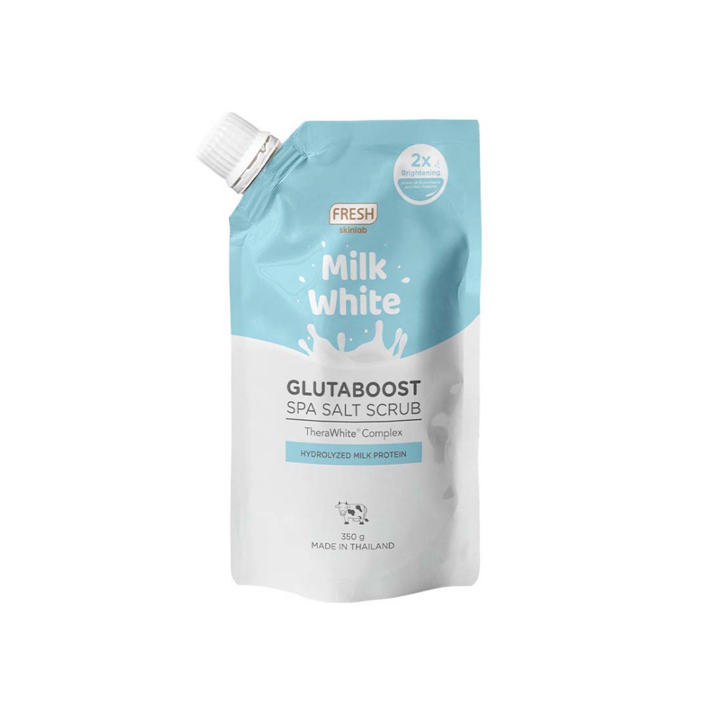 Milk White Glutaboost Spa Salt Scrub