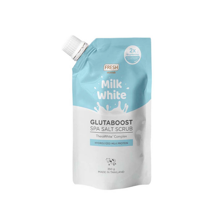 Milk White Glutaboost Spa Salt Scrub