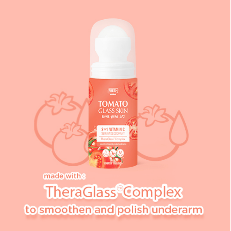 Fresh Philippines Tomato Glass Skin 2 in 1 Vitamin C Serum Deodorant