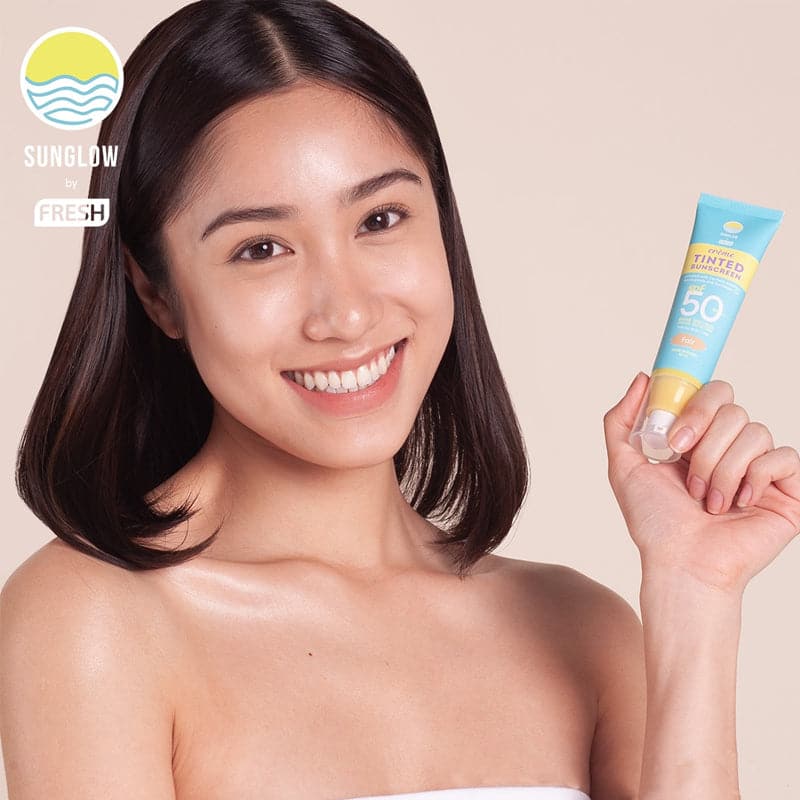 Sunglow By Fresh Creme Tinted Sunscreen - Fair