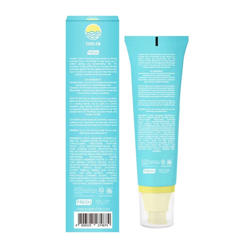 Sunglow By Fresh Creme Tinted Sunscreen - Fair