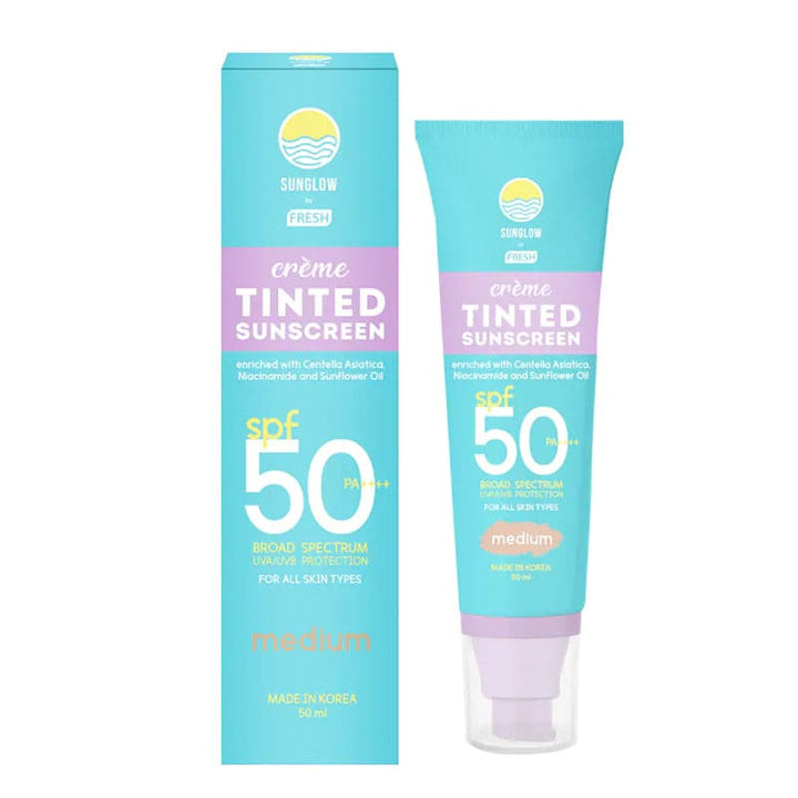 Sunglow By Fresh Creme Tinted Sunscreen - Medium