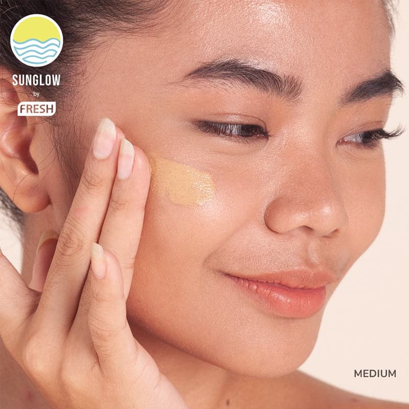 Sunglow By Fresh Creme Tinted Sunscreen - Medium