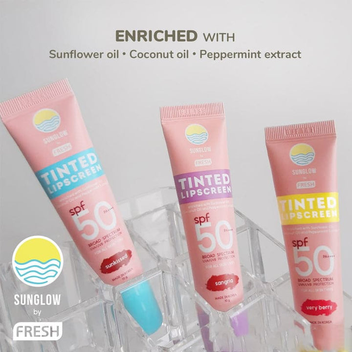 Sunglow by Fresh Tinted Lipscreen Shine - Sangria