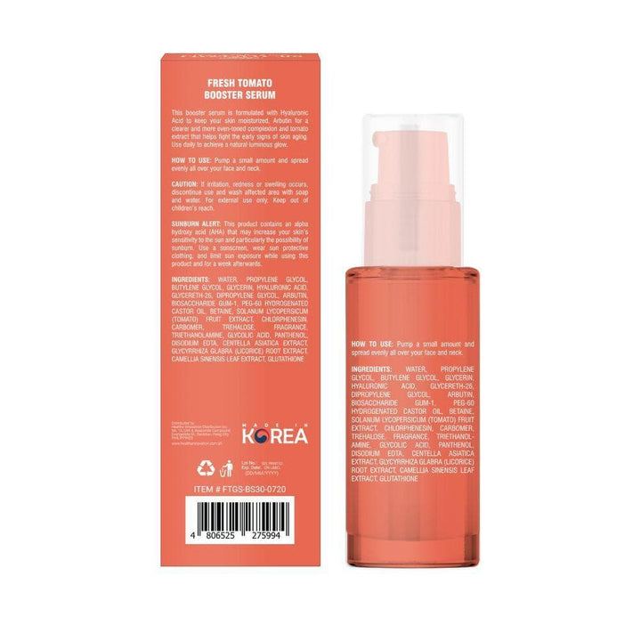 Fresh Tomato Glass Skin Booster Serum Back