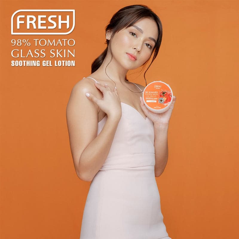 Tomato Glass Skin Soothing Gel LotionFresh Skinlab 3 in 1 Vitamin C Tomato Glass Skin Soothing Gel Lotion Kathryn Bernardo