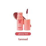 Kiss & Bloom Glossy Tint - Tanned