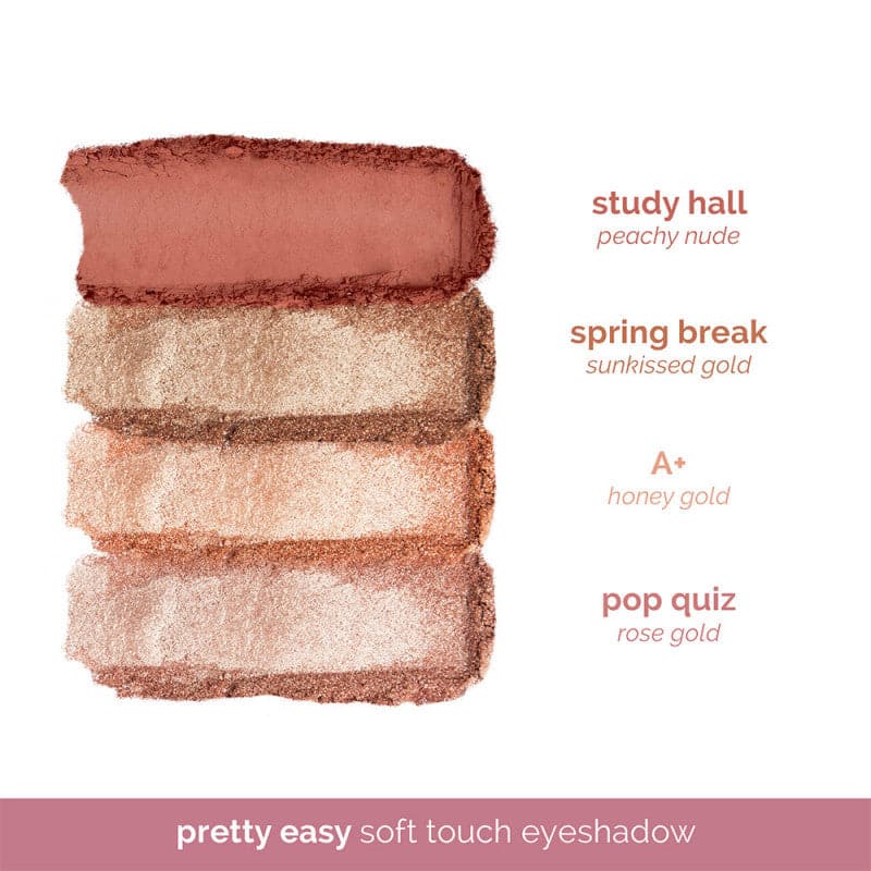 Generation Happy Skin Pretty Easy Soft Touch Eyeshadow - Study Hall Swatches