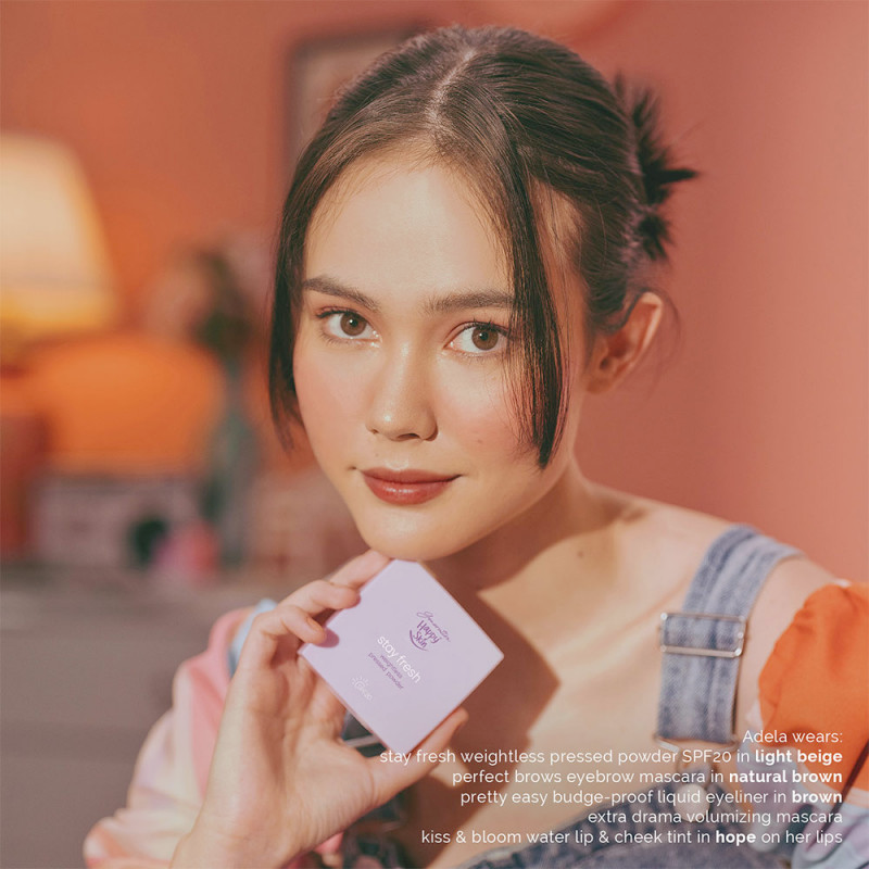 Generation Happy Skin Stay Fresh Weightless Pressed Powder Spf20 -Light Beige 