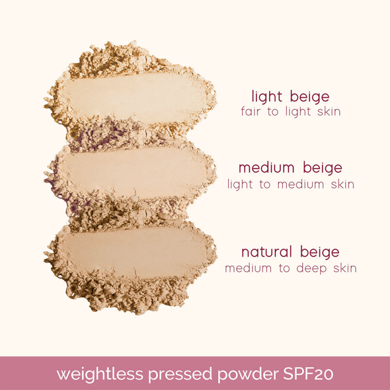 Generation Happy Skin Stay Fresh Weightless Pressed Powder Spf20 -Light Beige 