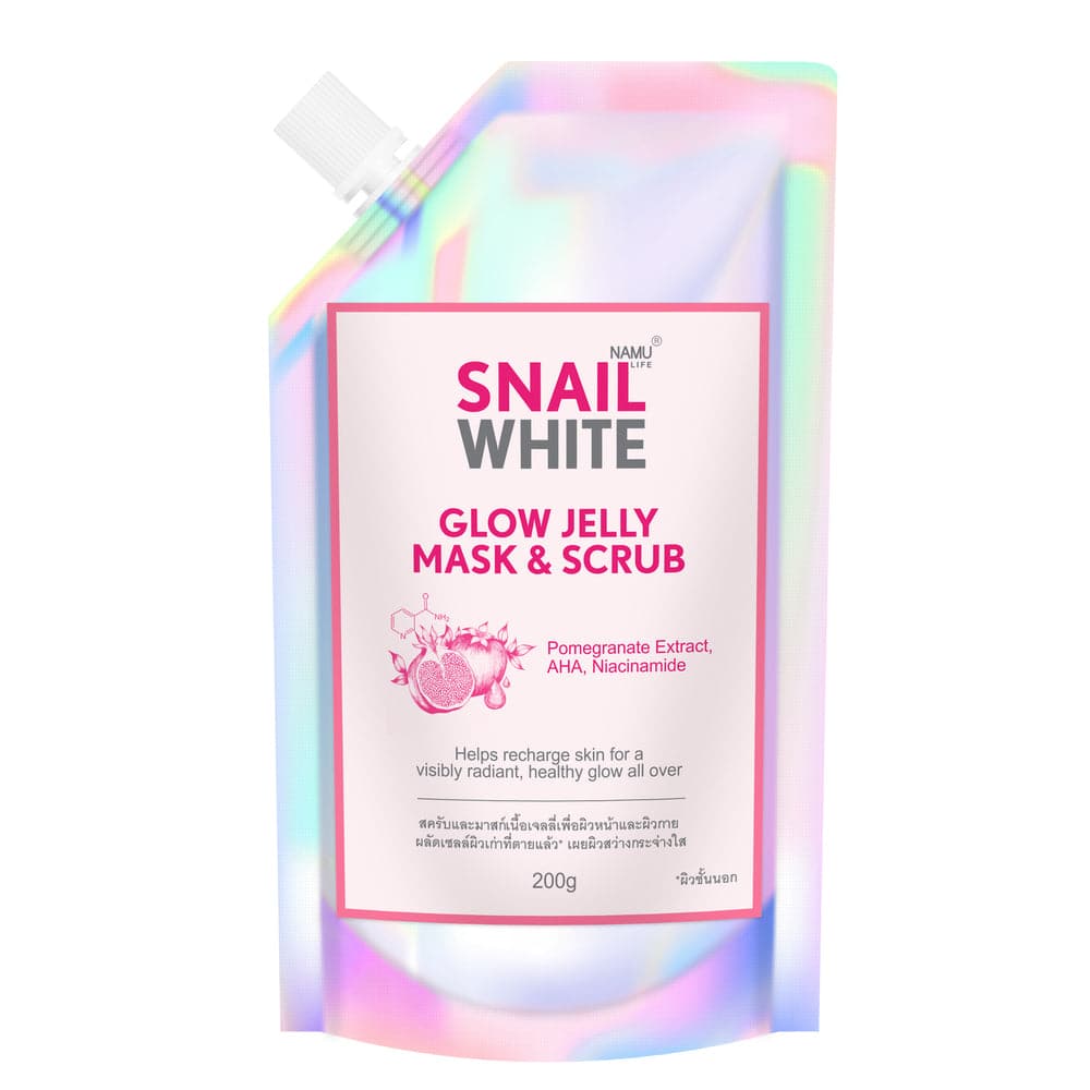 Snailwhite Glow Jelly Mask & Scrub 200g