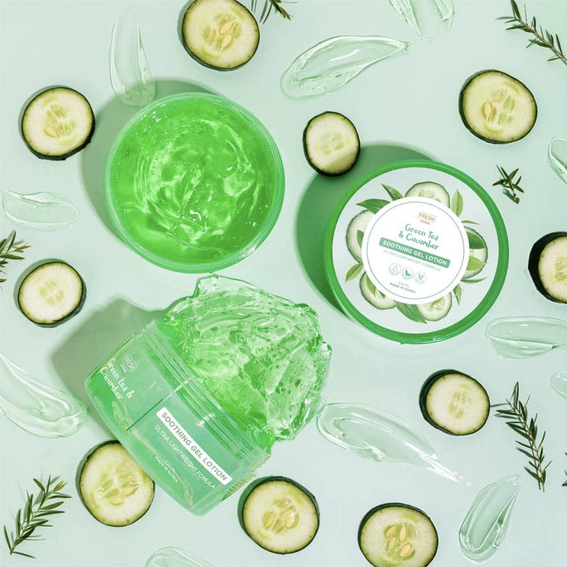 Fresh Skinlab Green Tea and Cucumber Soothing Gel