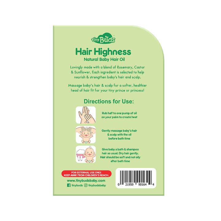 Tiny Buds HairHighnessOil_healthyhairgrowth_50ml