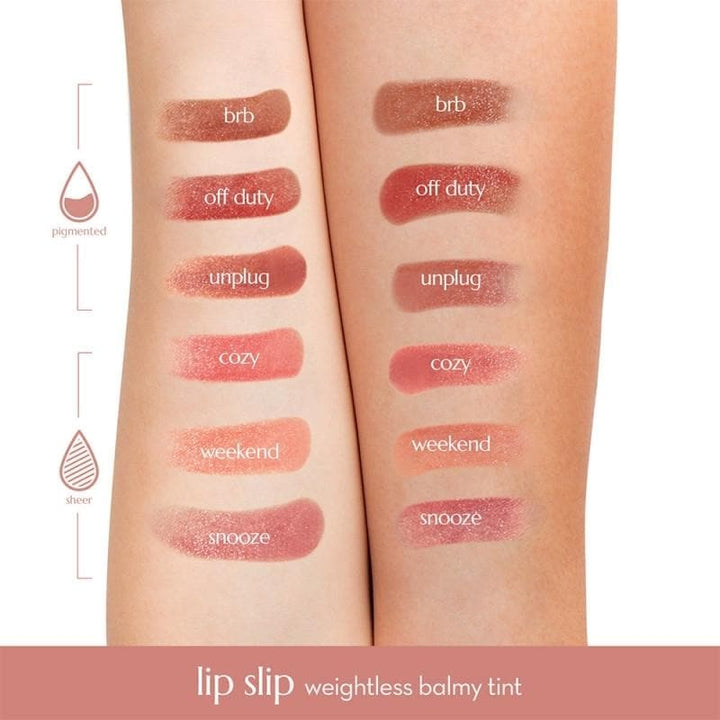 Happy Skin Lip Slip - Snooze swatches