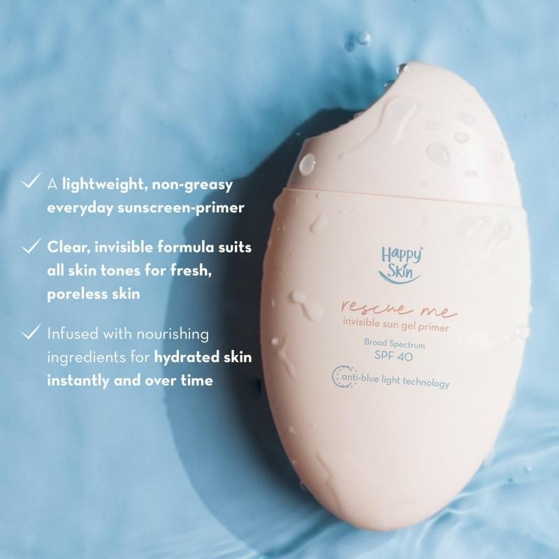 Rescue Me Invisible Sun Gel Primer With Anti-Blue Light Technology