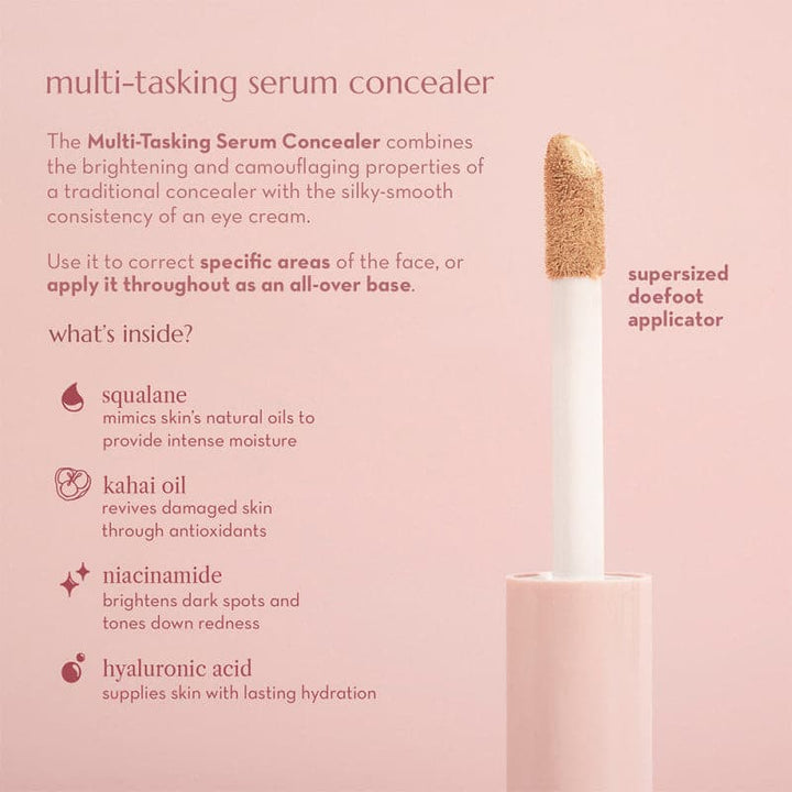 Second Skin Multi-Tasking Serum Concealer - Soft Beige