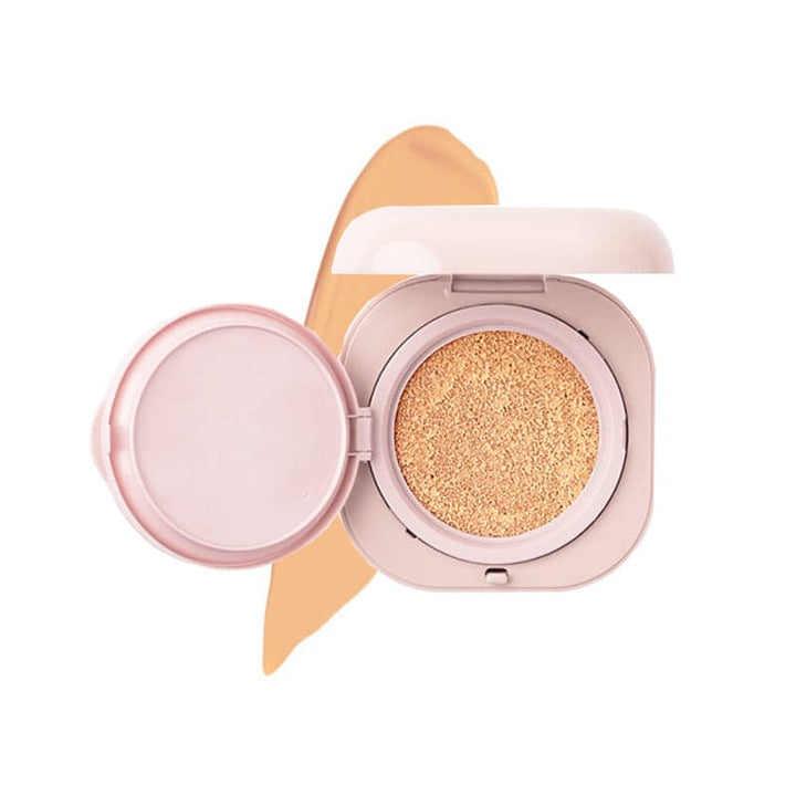 Happy Skin Second Skin Serum Cushion Foundation - Light Beige