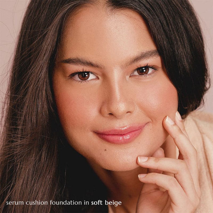 Happy Skin Second Skin Serum Cushion Foundation - Soft Beige