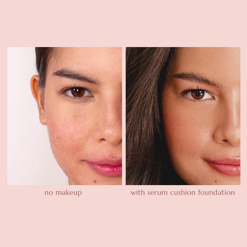 Happy Skin Second Skin Serum Cushion Foundation - Soft Beige