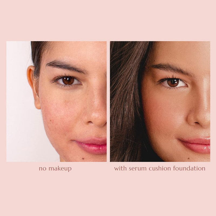 Happy Skin Second Skin Serum Cushion Foundation - Soft Beige