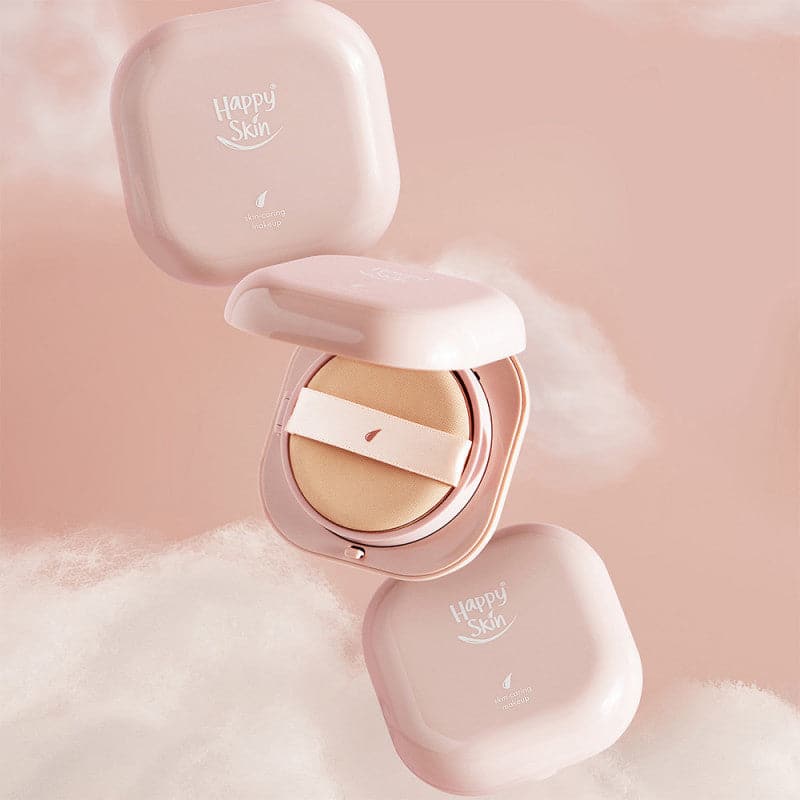 Happy Skin Second Skin Serum Cushion Foundation - Light Beige