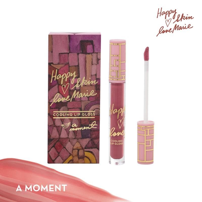 Happy Skin Love Marie Cooling Lip Gloss in A Moment