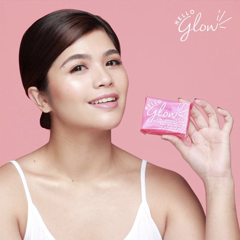 Hello Glow 4 in 1 Brightening Soap