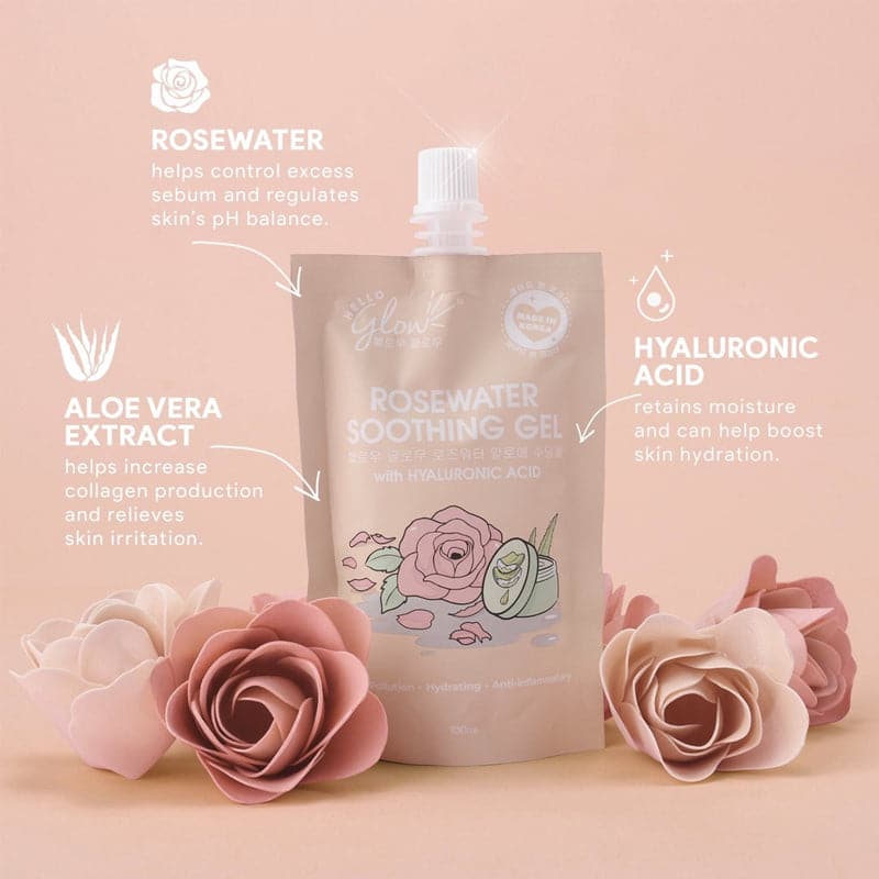 Hello Glow Rosewater Soothing Gel
