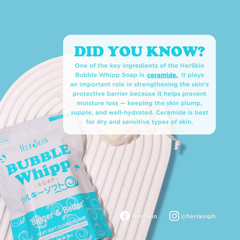 Herskin Bubble Whipp Soap Silky Soft Cleansing Bar