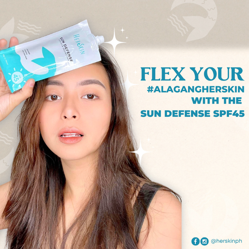 Herskin by Kath Melendez Sun Defense SPF 45 50grams Sachet