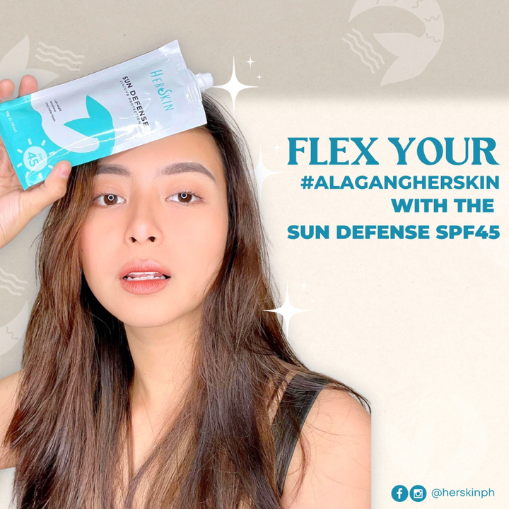 Herskin by Kath Melendez Sun Defense SPF 45 50grams Sachet