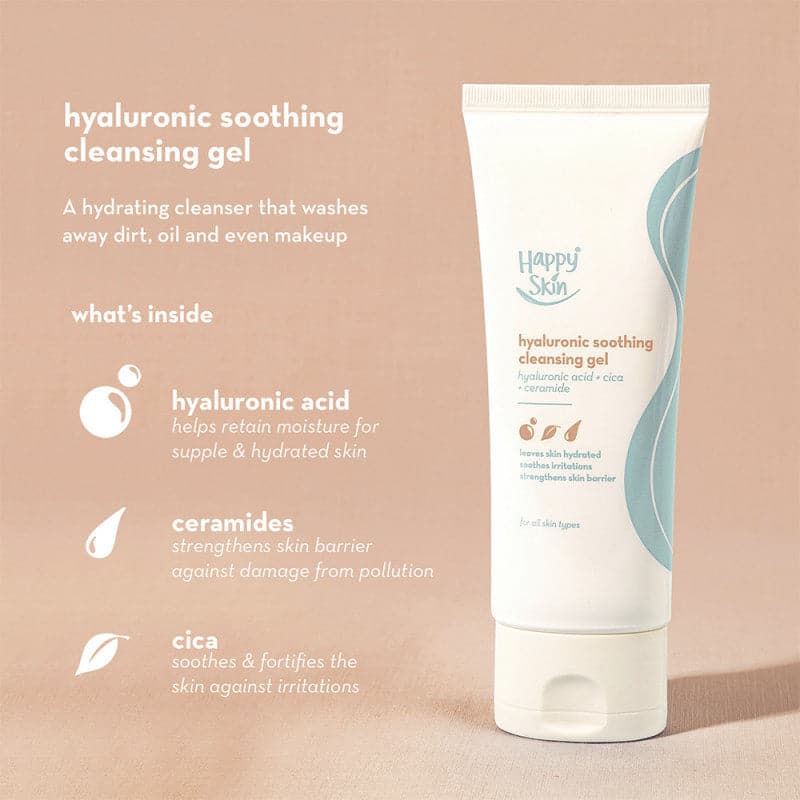 Happy Skin Hyaluronic Soothing Cleansing Gel