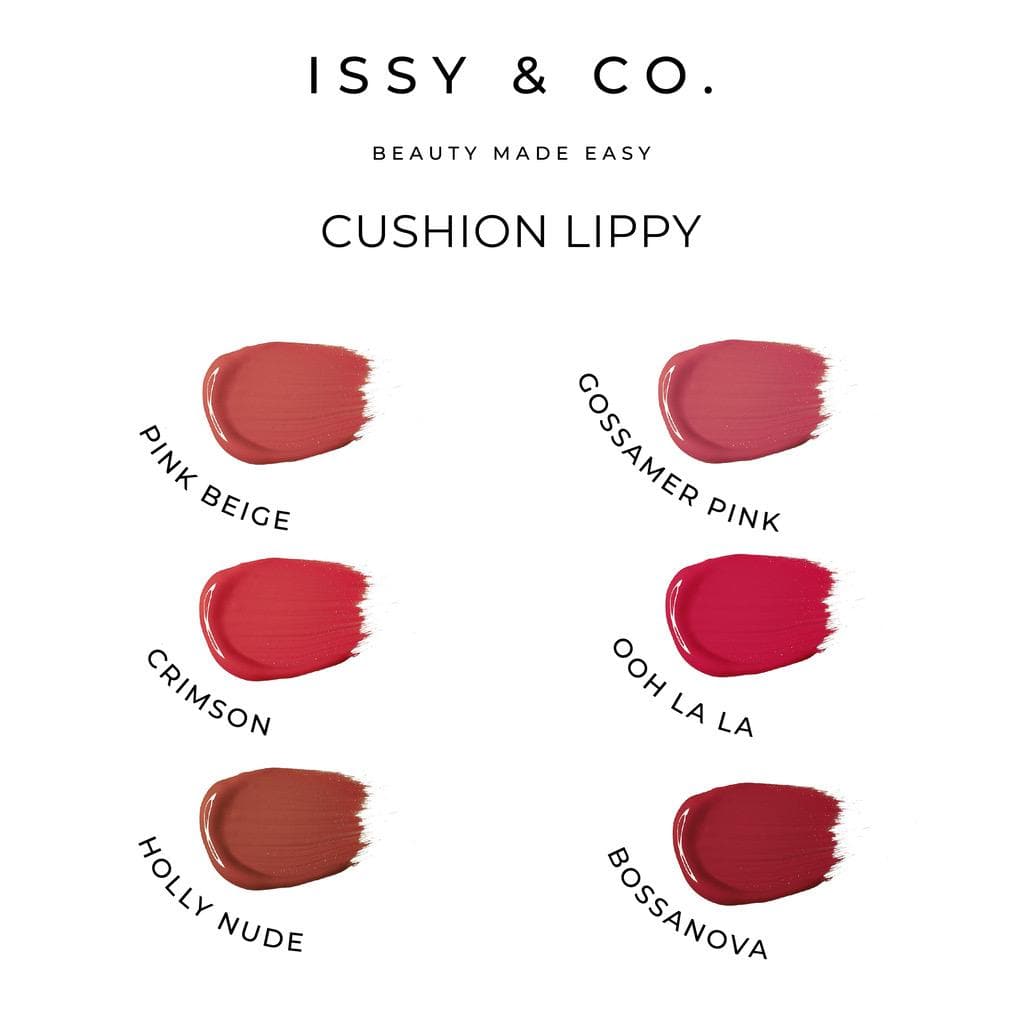 Issy and Co Cushion Lippy Swatches 