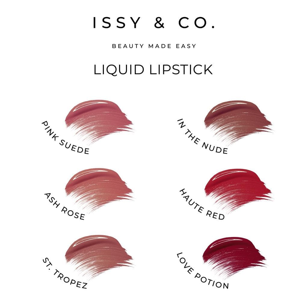 Issy and Co Liquid Lipstick Swatches