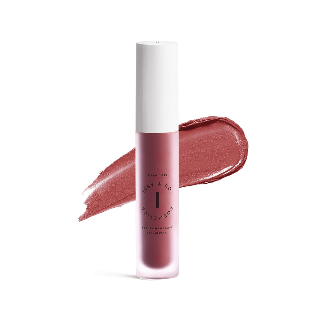 Issy & Co Lip Mousse - Fiancee with Swatch
