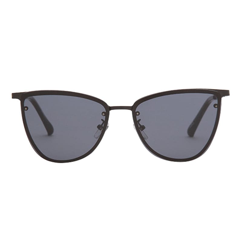 Sunnies Studios Malibu Cat Eye Sunglasses for Men and Women  - Charcoal Full