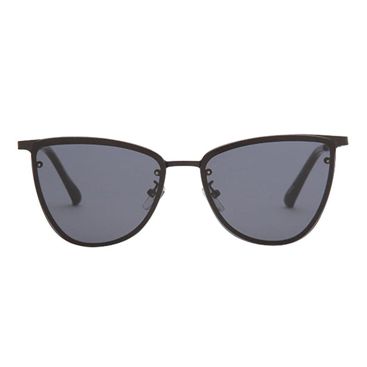 Sunnies Studios Malibu Cat Eye Sunglasses for Men and Women  - Charcoal Full