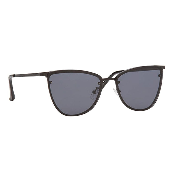 Sunnies Studios Malibu Cat Eye Sunglasses for Men and Women  - Charcoal Full