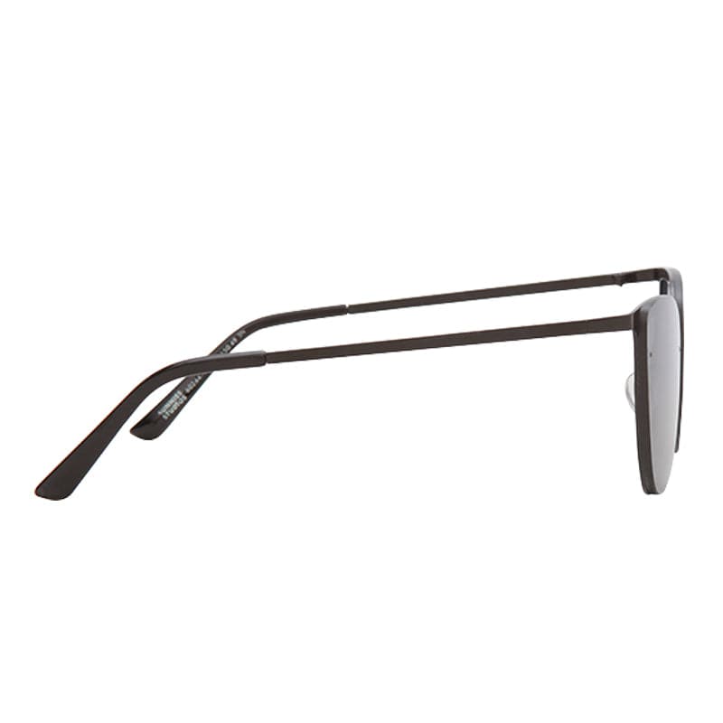 Sunnies Studios Malibu Cat Eye Sunglasses for Men and Women  - Charcoal Full