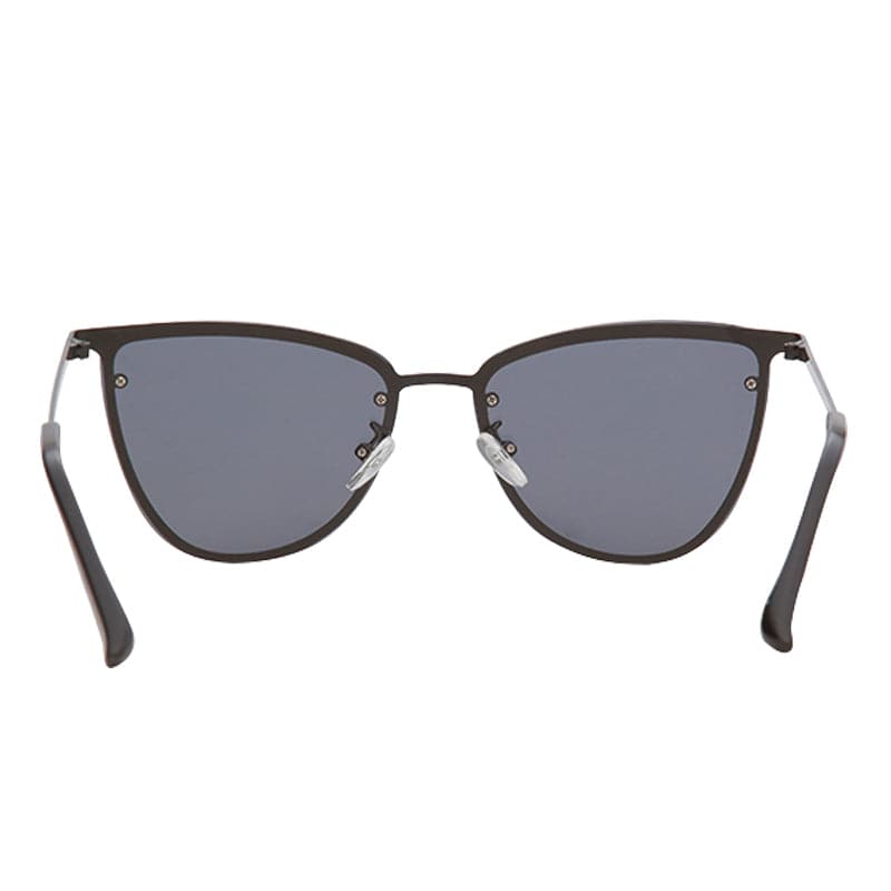 Sunnies Studios Malibu Cat Eye Sunglasses for Men and Women  - Charcoal Full
