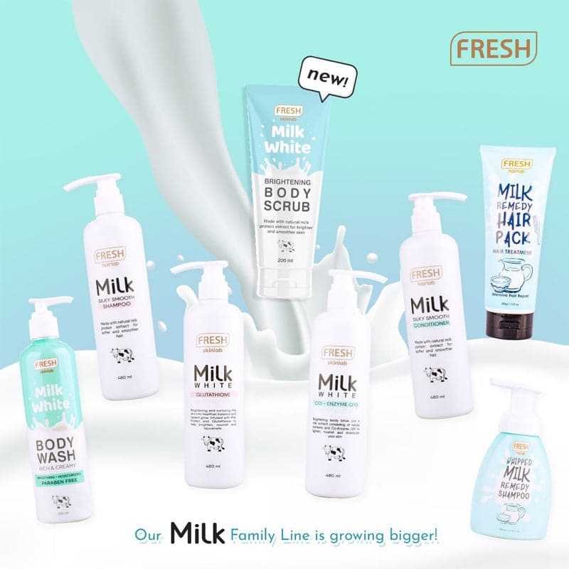 Fresh Skinlab Milk White Salt Body Scrub