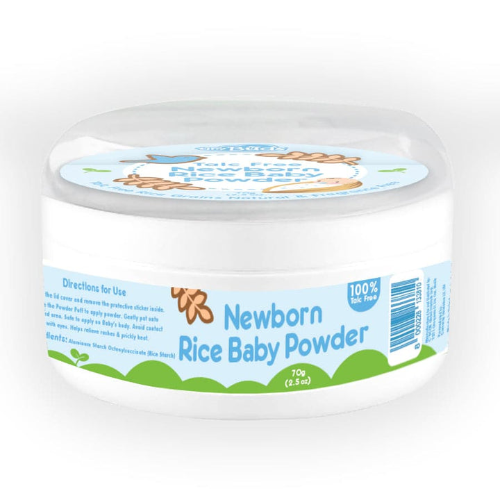 Newborn Rice Baby Powder with Puff