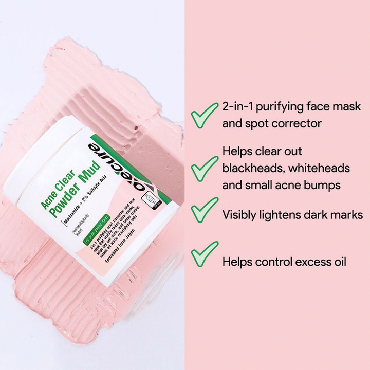 Oxecure Acne Clear Powder Mud - 50g